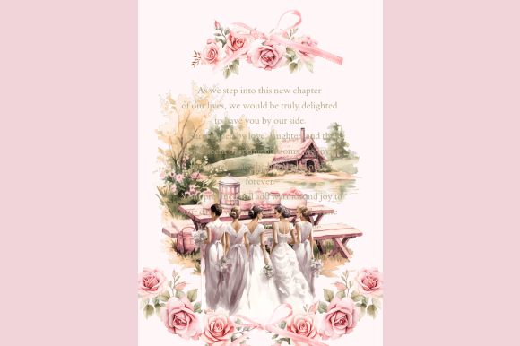 Download Romantic Floral Wedding Invitation Card - Romantic floral Collection